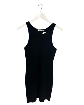 Size 12 - Anna Quan Black Rib Midi Dress