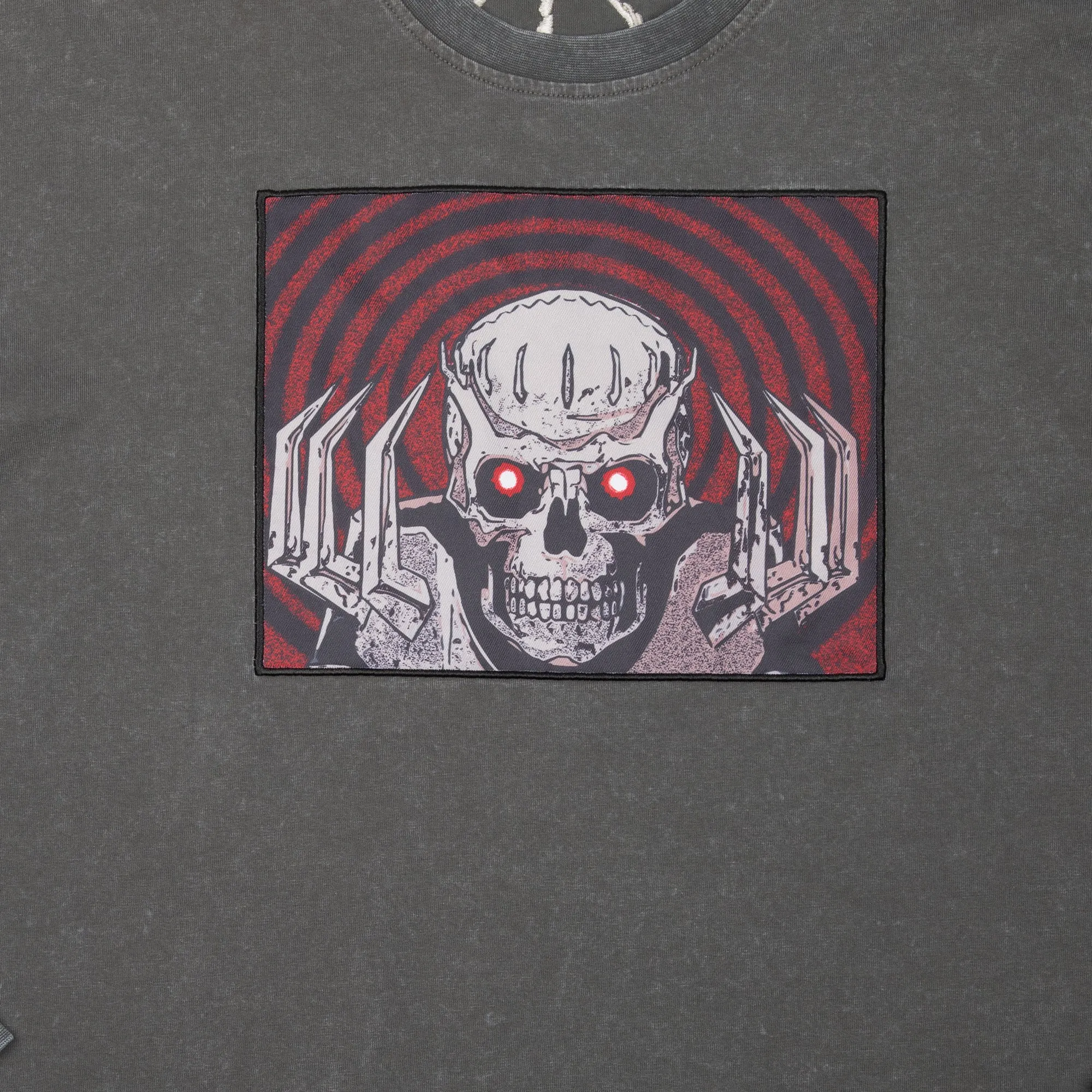 Skull Knight & Brand of Sacrifice Mineral Wash Long Sleeve