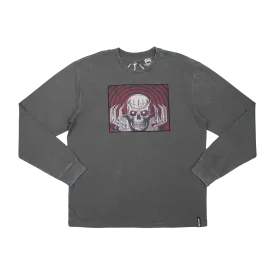 Skull Knight & Brand of Sacrifice Mineral Wash Long Sleeve
