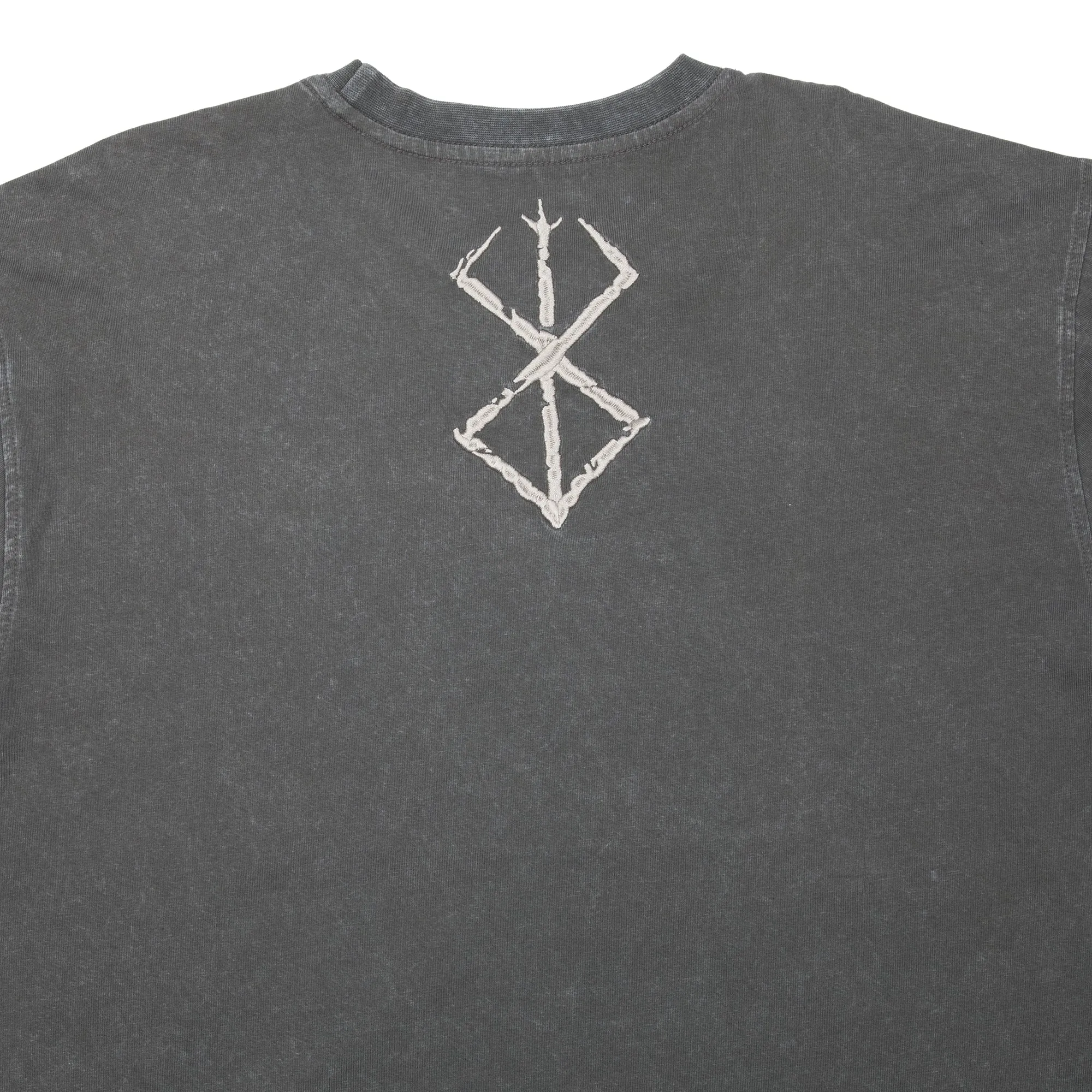 Skull Knight & Brand of Sacrifice Mineral Wash Long Sleeve