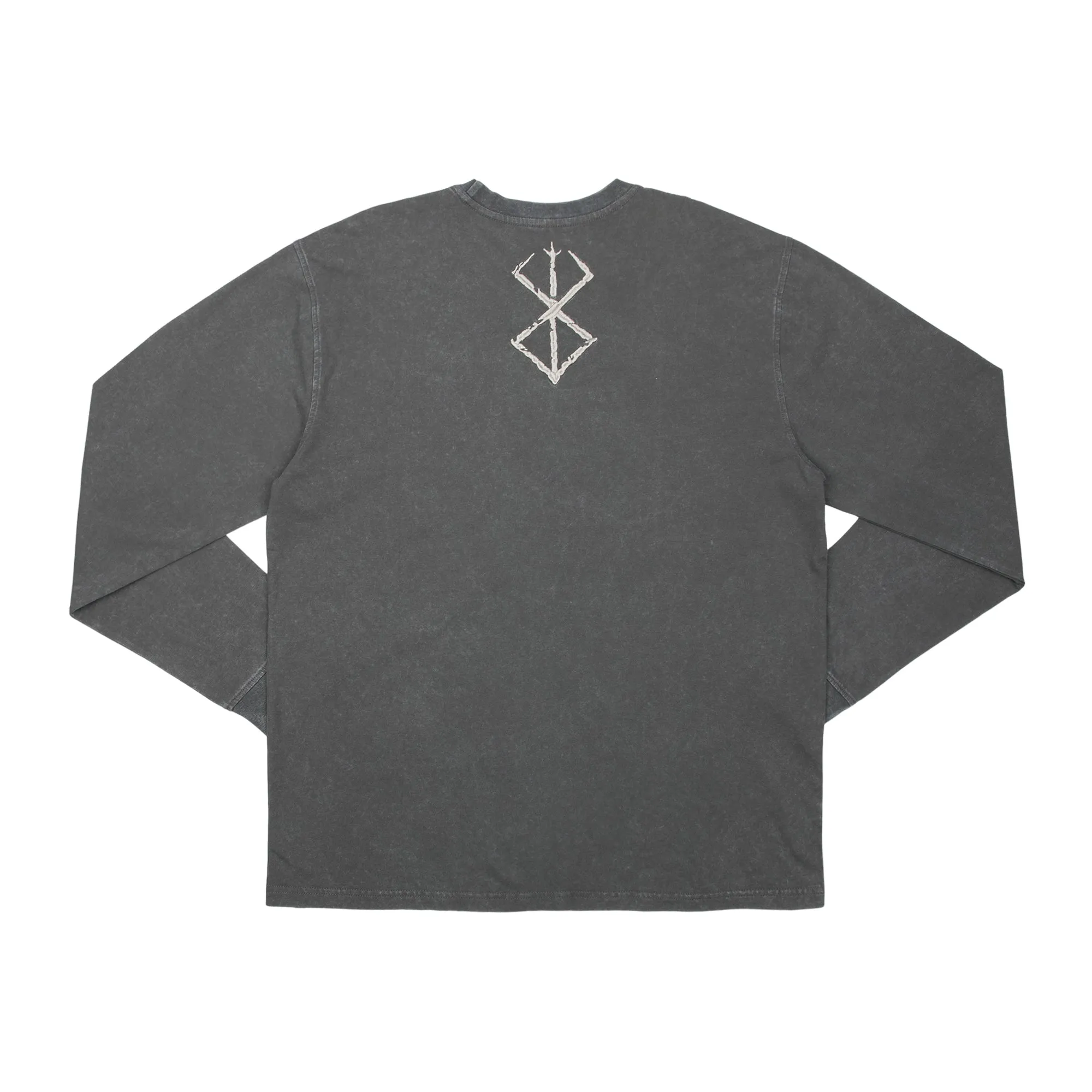 Skull Knight & Brand of Sacrifice Mineral Wash Long Sleeve
