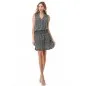 Smocking Waist Shift Dress