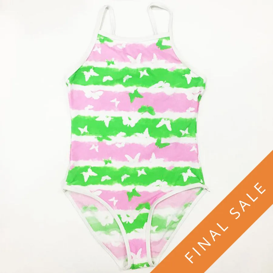 Snapper Rock G1313 Girls 1Pc-Butterfly