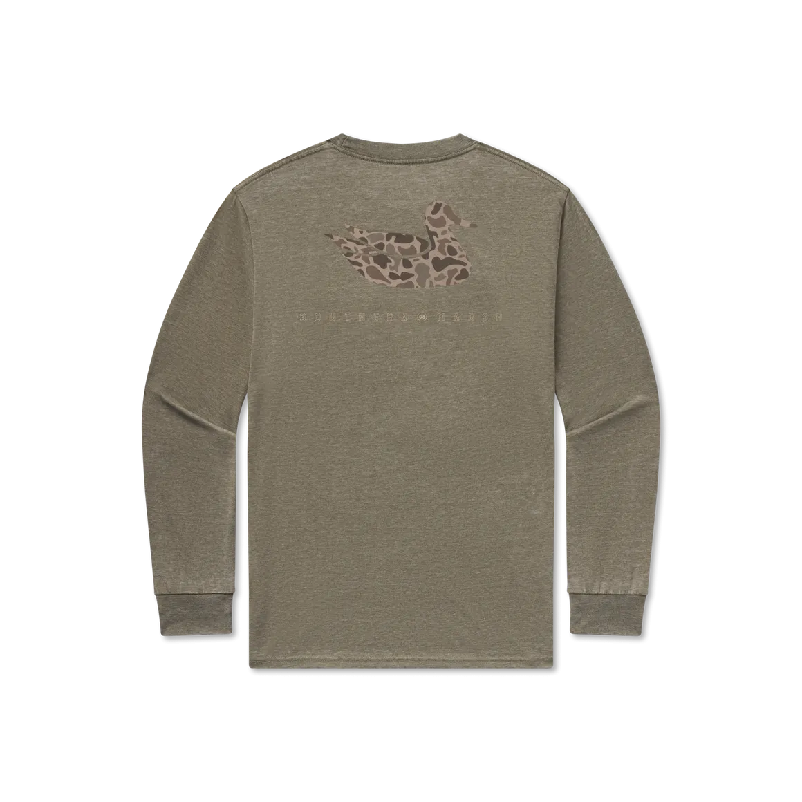 Southern Marsh Seawash? Tee - Retro Duck Originals - Long Sleeve