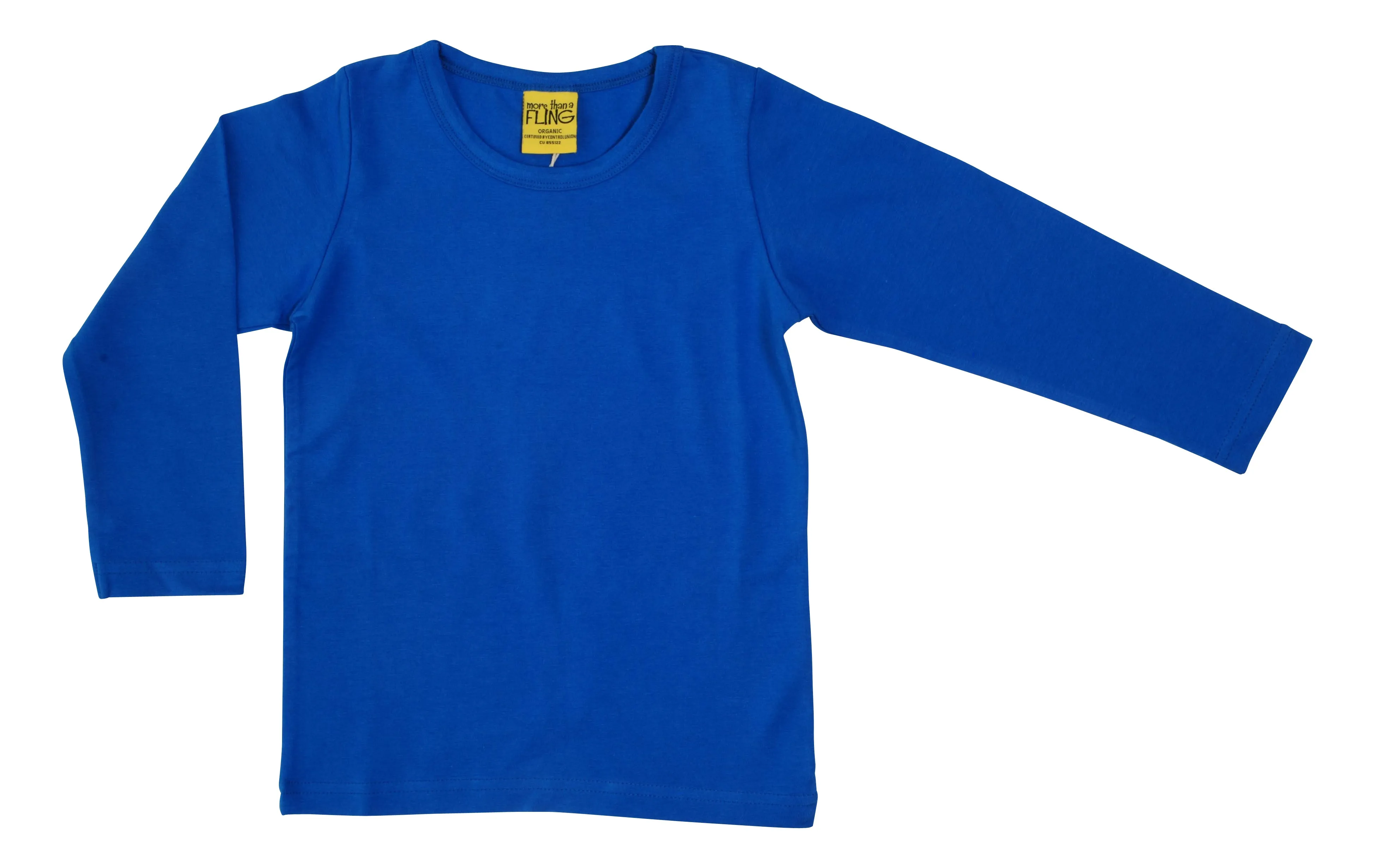 Strong Blue/Kahurangi Long Sleeve Top (4-6 years)