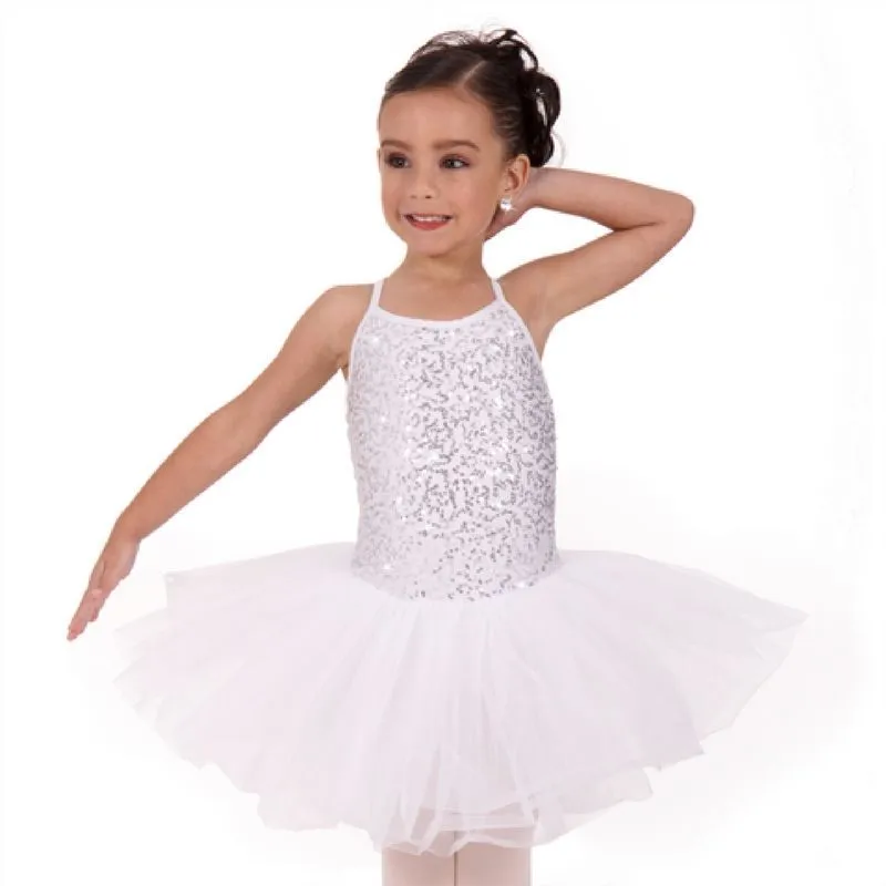 Studio 7 Children's Sequin Tutu Dress - White*