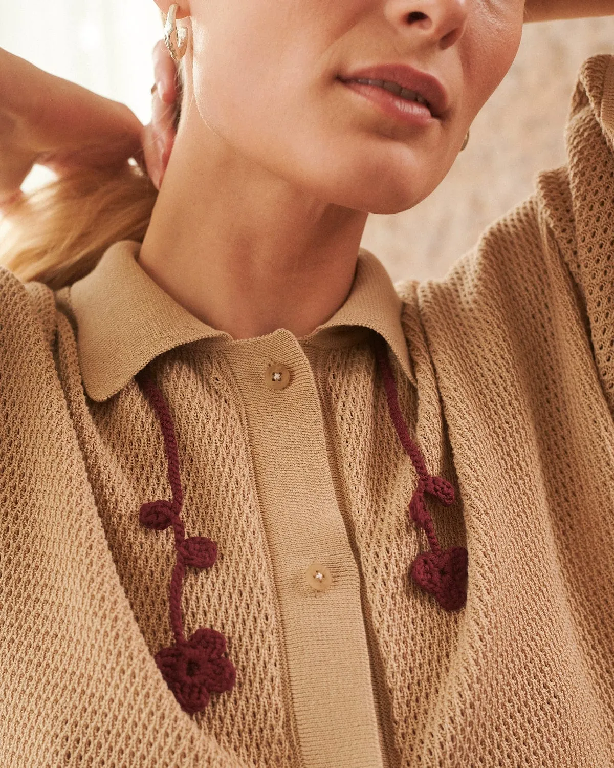 Sutemos: Straw Cotton Shirt