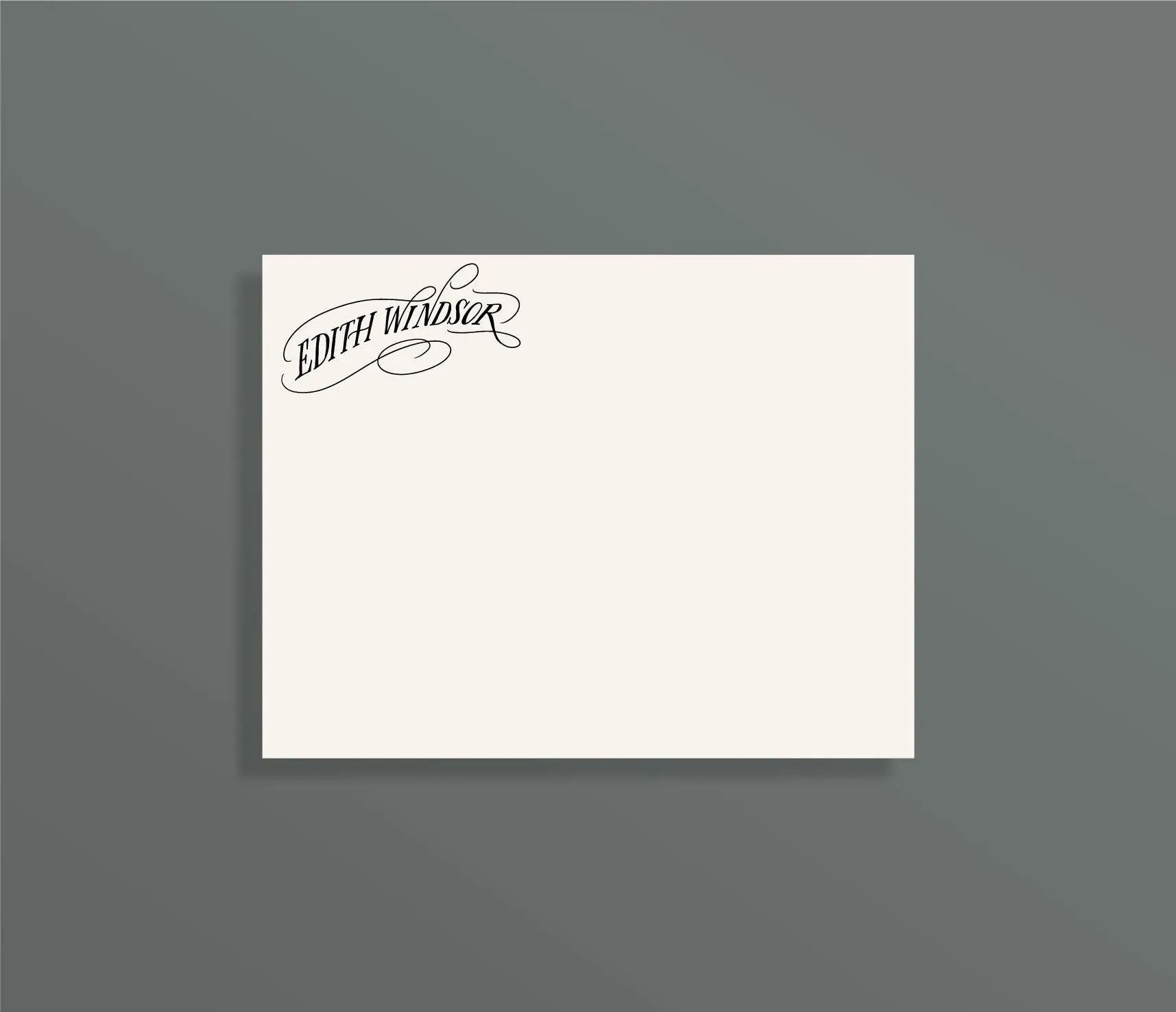 Swoon Custom Letterpress Stationery
