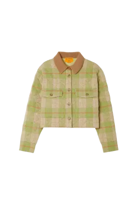 Tartan Cropped Jacket