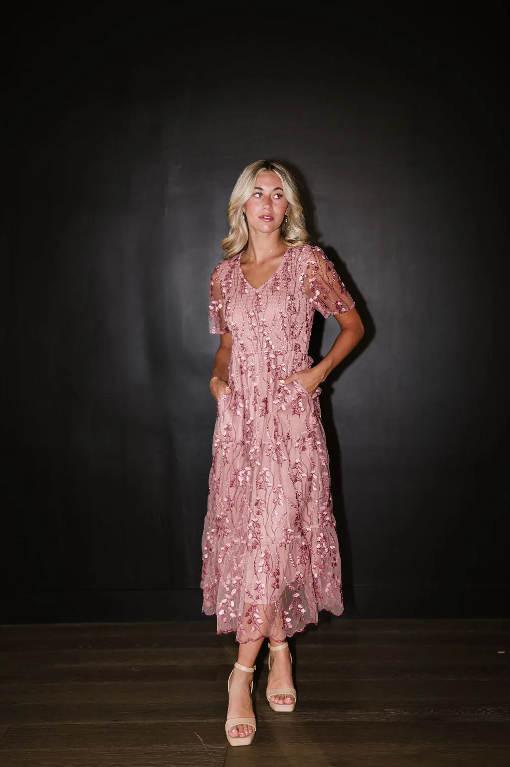 Tayla Dress in Orchid