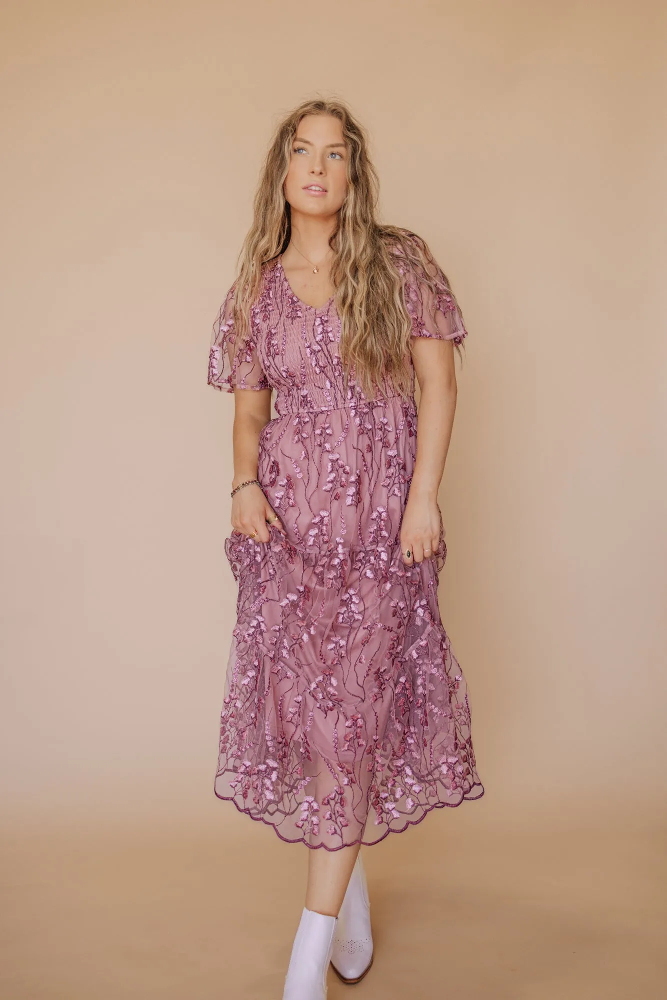 Tayla Dress in Orchid