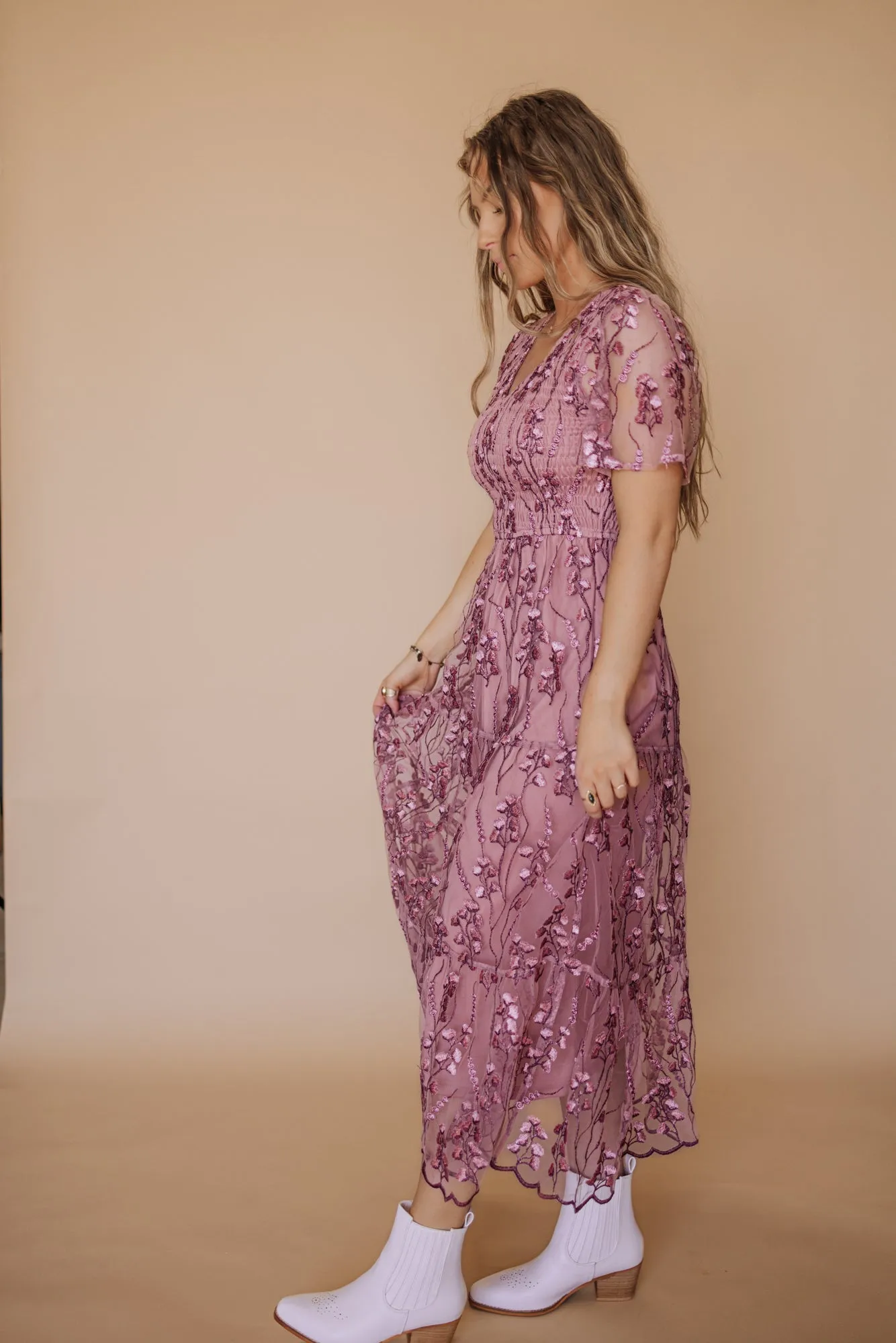 Tayla Dress in Orchid