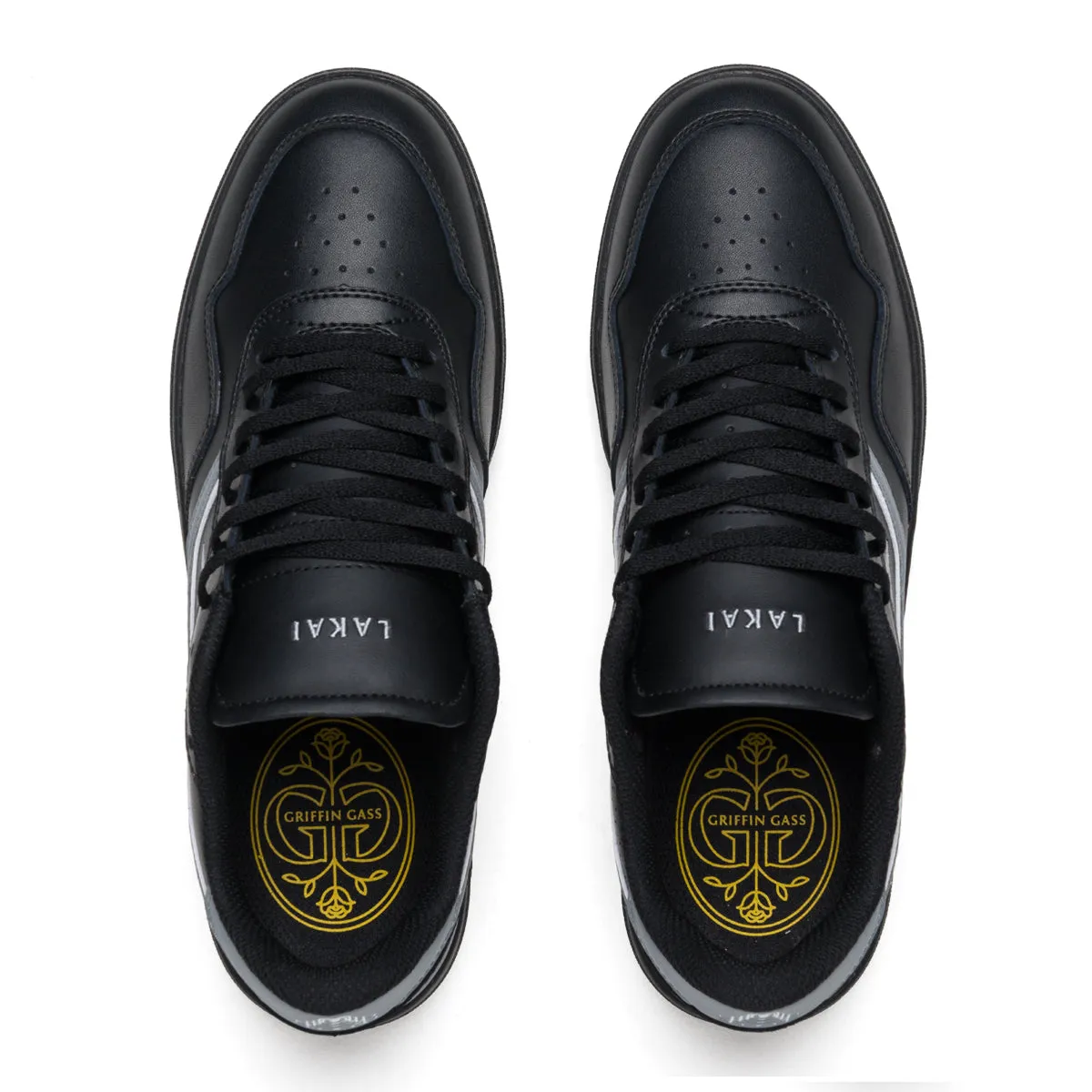 Terrace - Black/Black Leather