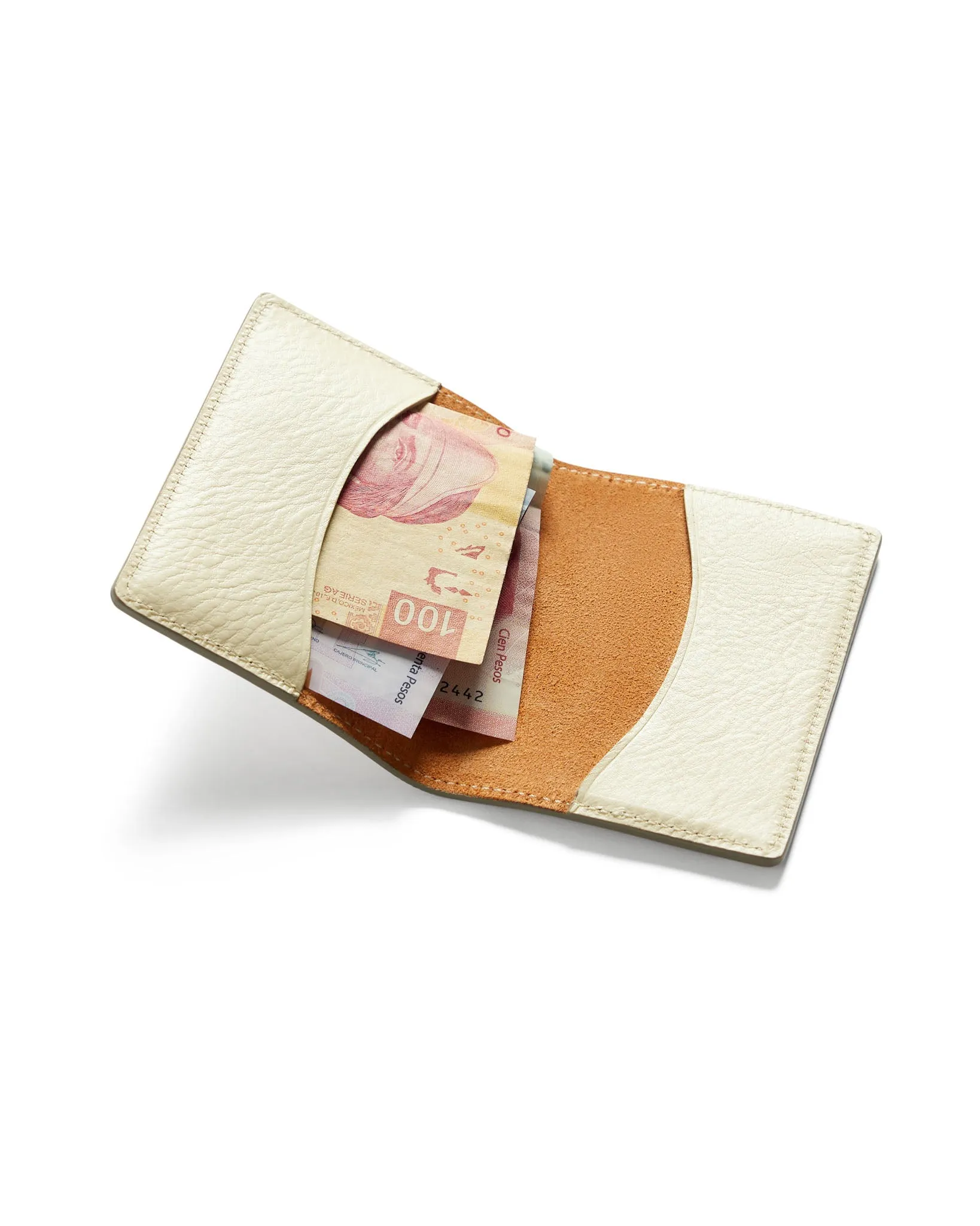 The Departure Bifold Wallet - Alabaster White