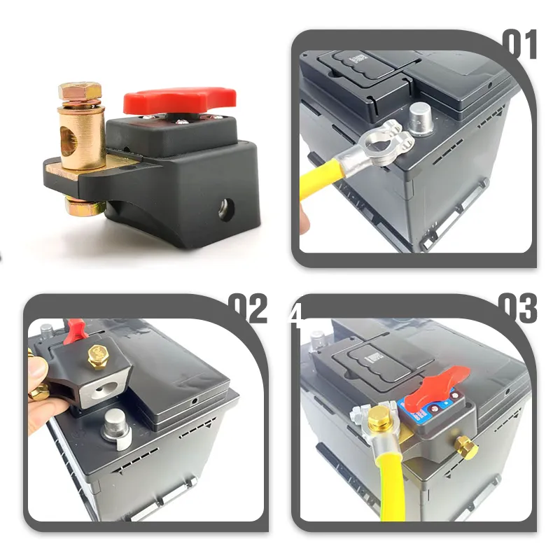 Time-limited SpecialUniversal 12-24V Car Battery Disconnect Isolator Switch