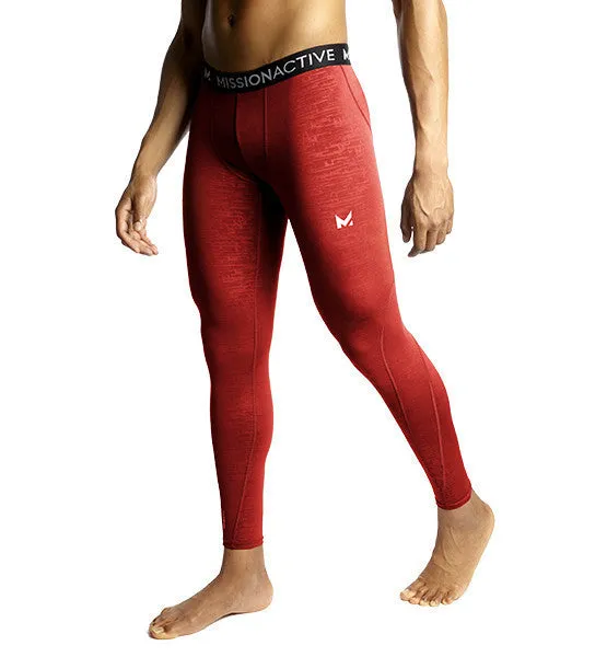 VaporActive Baselayer Tights | Red