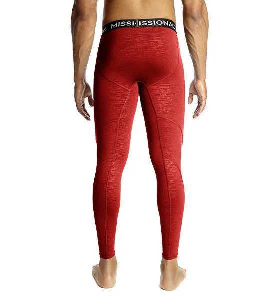 VaporActive Baselayer Tights | Red