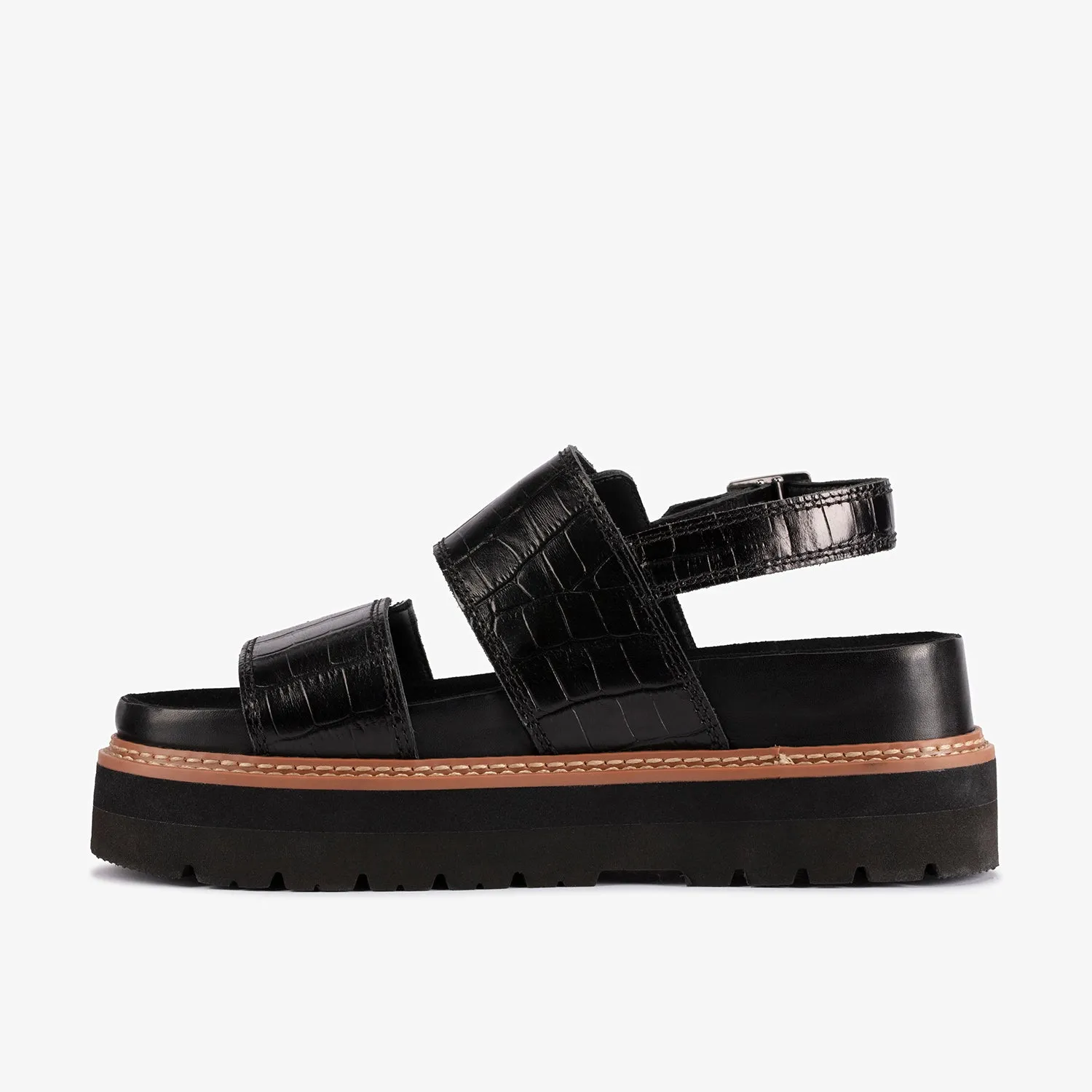 Womens - Orianna Glide Black Interest