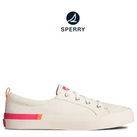 Optimized Title: **Womens SeaCycled™ Crest Vibe Stripes Pink Sneakers for Eco-Friendly Style**