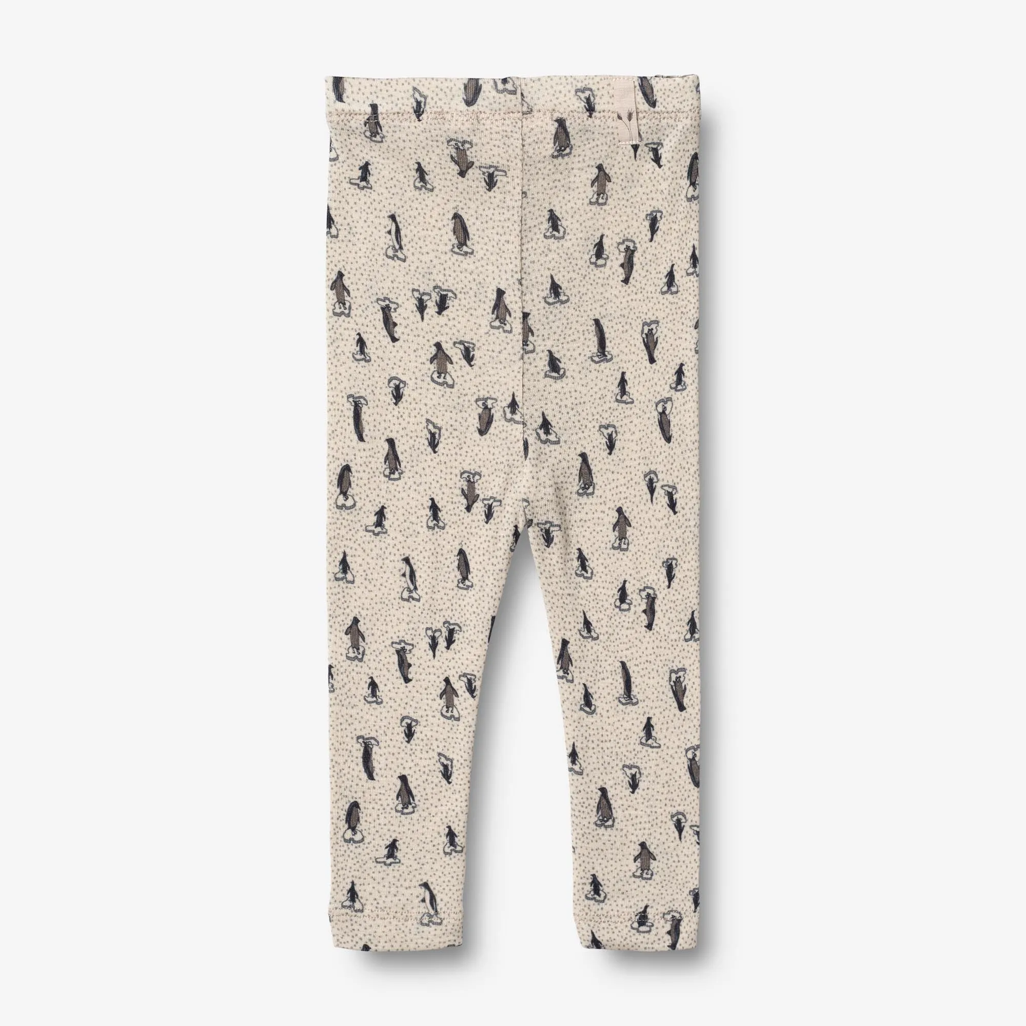 Wool Leggings | Baby - penguins on ice