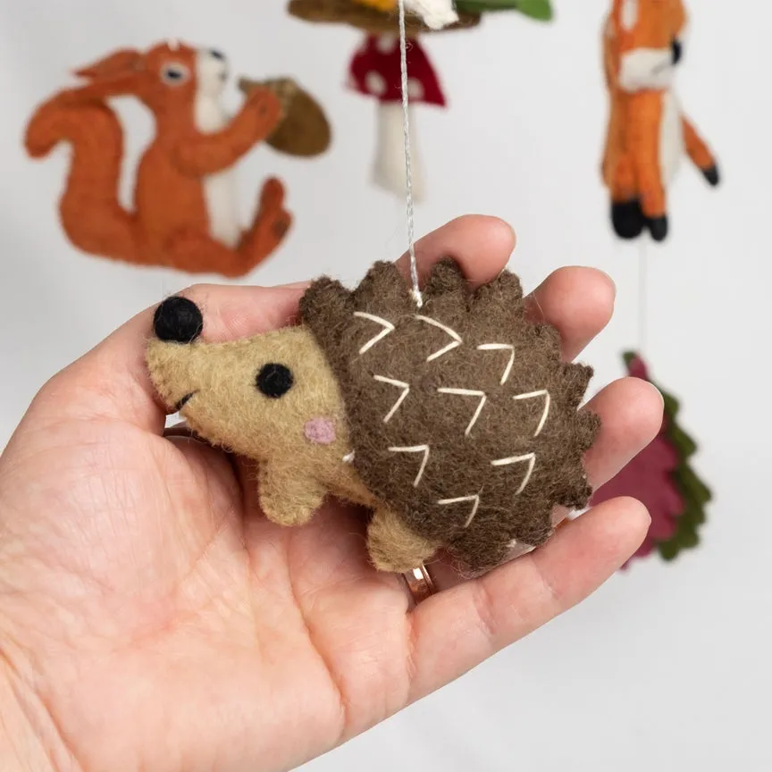 Wool Mobile - Forest Creatures by The Winding Road