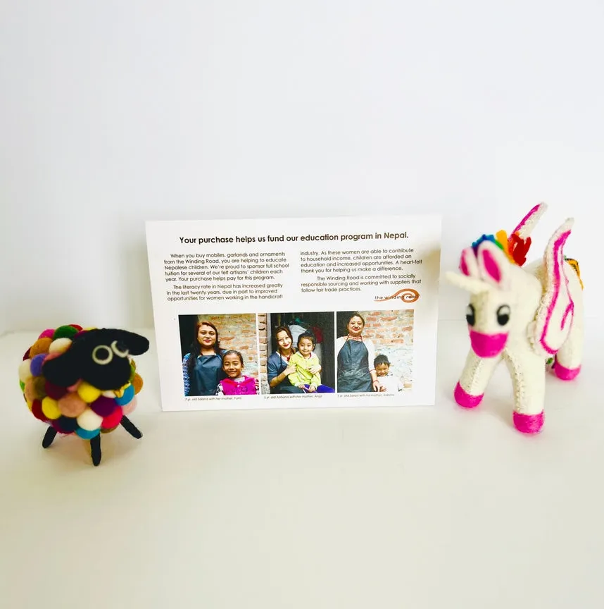 Wool Mobile - Forest Creatures by The Winding Road