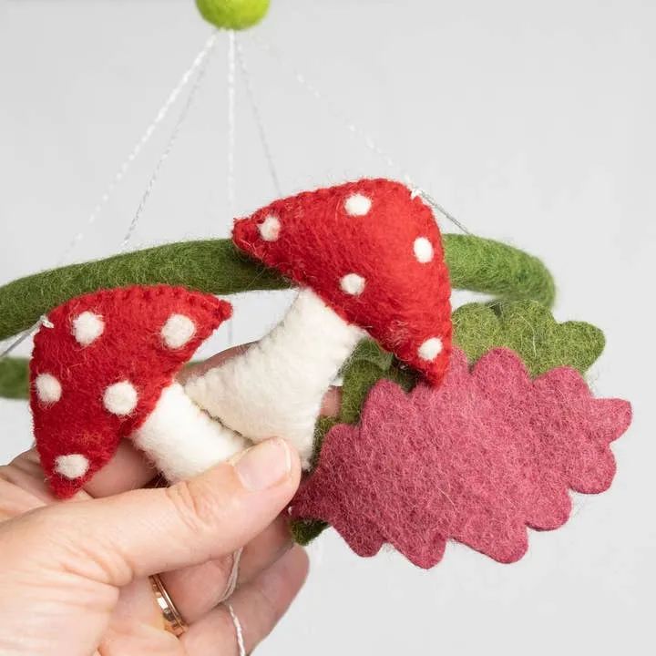Wool Mobile - Forest Creatures by The Winding Road